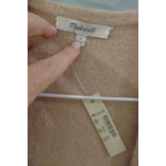 Madewell Kent Colorblock Cardigan In Coziest Yarn S - Picture 6 of 10